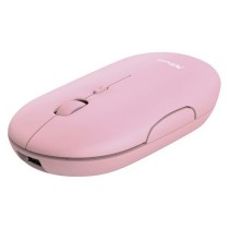 Souris sans-fil Trust Puck 1600 DPI Rose