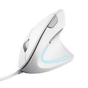 Souris Trust Blanc Noir