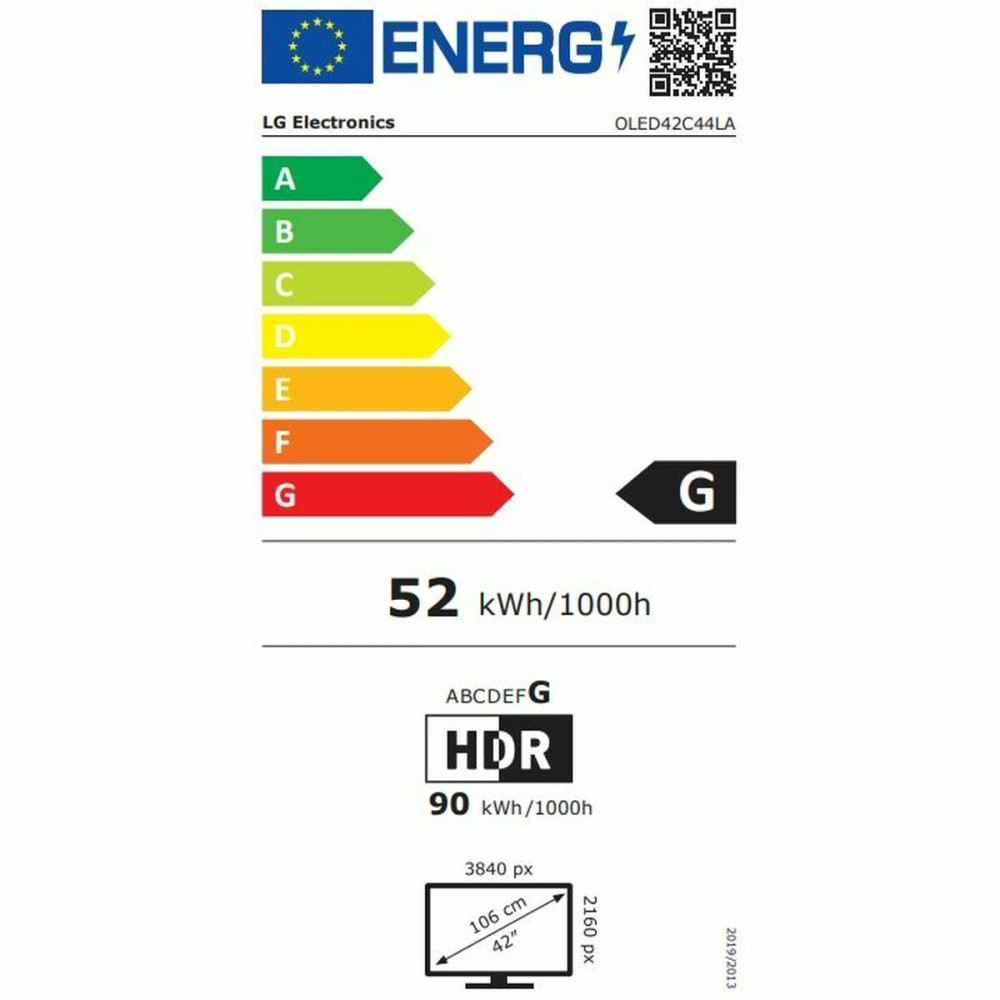 TV intelligente LG 42C44LA 4K Ultra HD OLED AMD FreeSync 42"