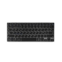 Clavier sans fil Subblim SUB-KB-3ADC201 Espagnol Qwerty Gris Argenté