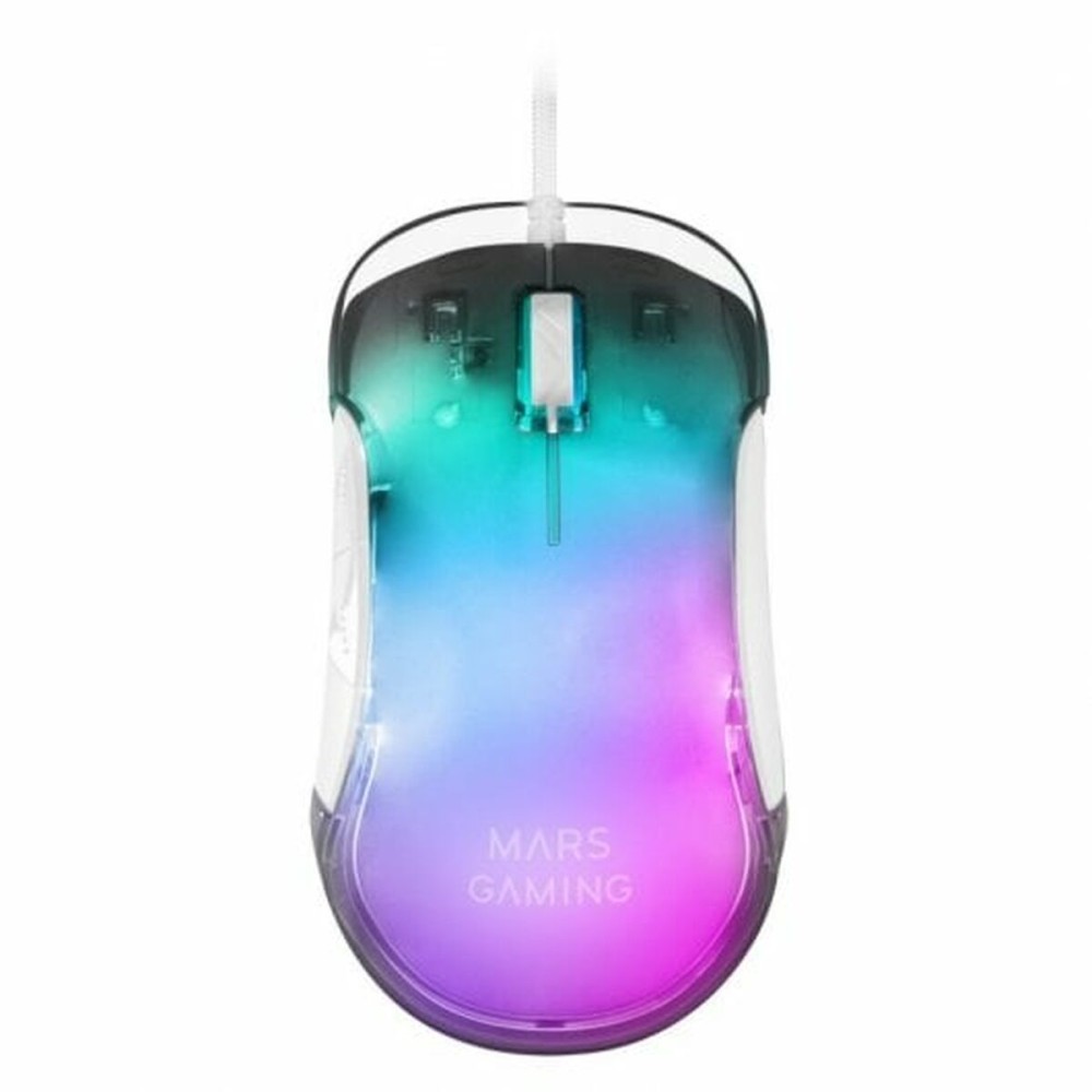 Mouse Mars Gaming White 12400 dpi