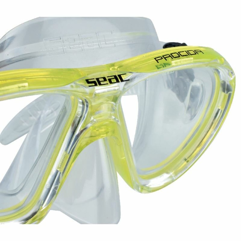 Lunettes de bain Seac 75004600036 Jaune Taille unique