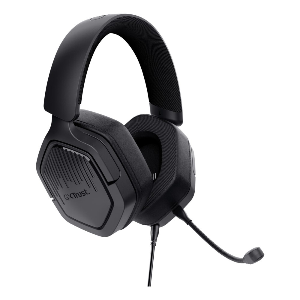 Gaming Headset mit Mikrofon Trust GXT492 Carus Schwarz