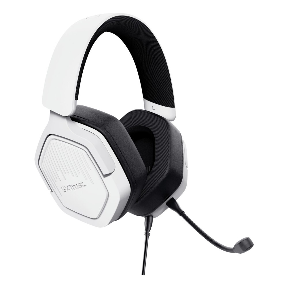 Casques avec Micro Gaming Trust GXT492W Carus Blanc