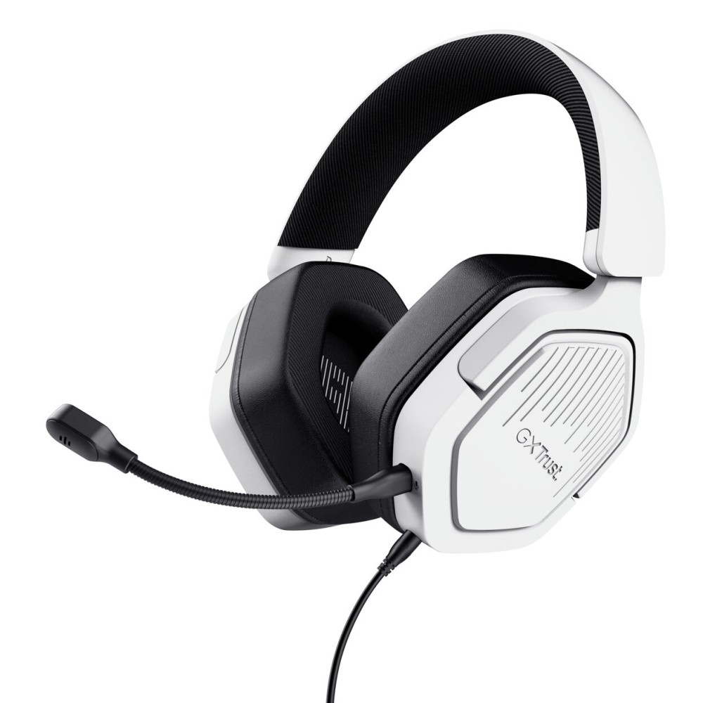 Gaming Headset with Microphone Trust GXT492W Carus White