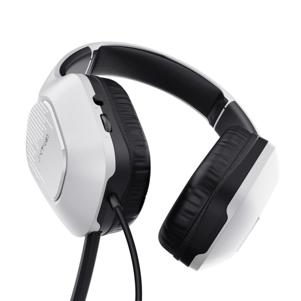 Casque Trust 25147 GXT415W Blanc Noir