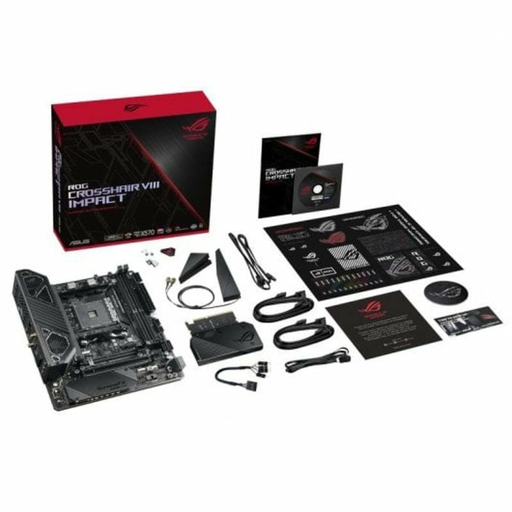 Carte Mère Asus ROG CROSSHAIR VIII IMPACT X570 AMD X570 AMD AM4