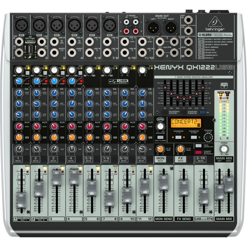 Mischpult Behringer QX1222USB 16