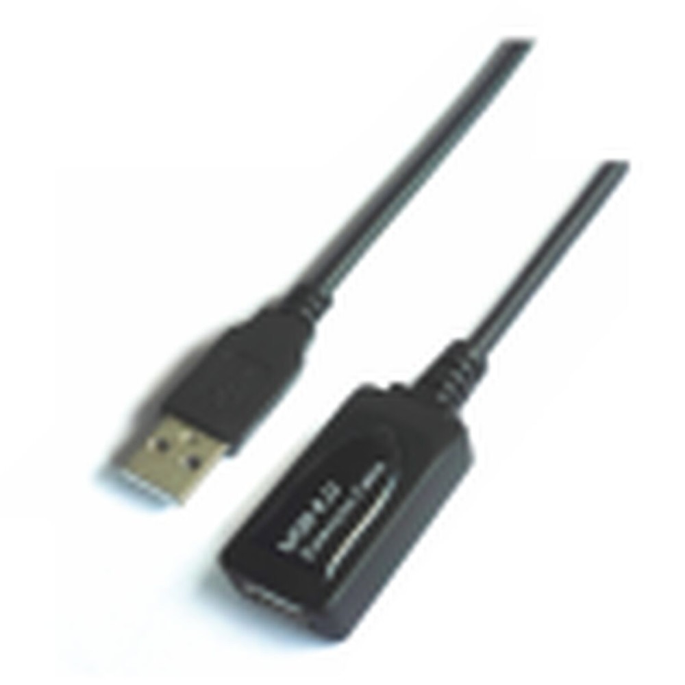 USB Cable Aisens A101-0018 Black 5 m Extension