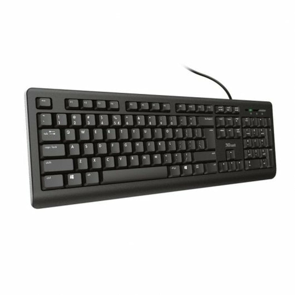 Keyboard Trust 23982 Black Spanish Qwerty