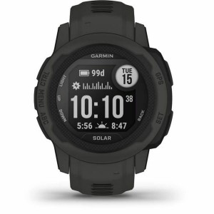 Montre intelligente GARMIN Instinct 2 Solar Gris foncé 0,79" Noir Graphite