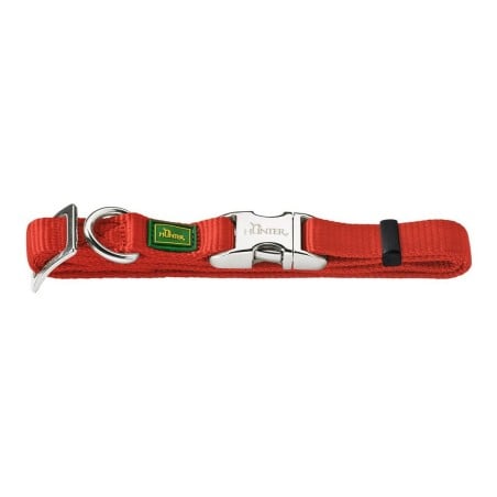 Collier pour Chien Hunter Basic Alu-Strong Rouge Taille L (45-65 cm)