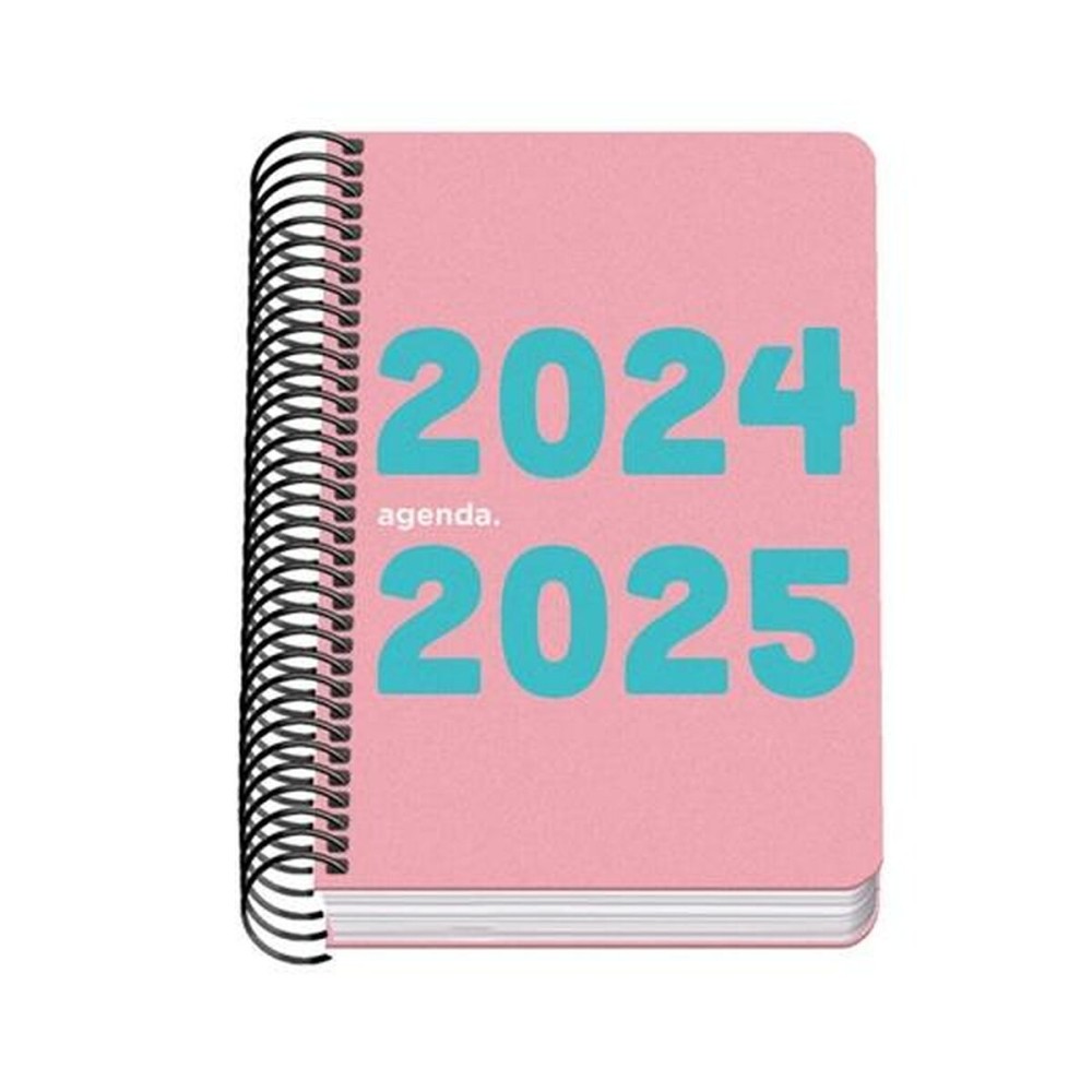 Diary DOHE DP MEMORY BASIC Pink A6 12 x 17 cm 2024-2025