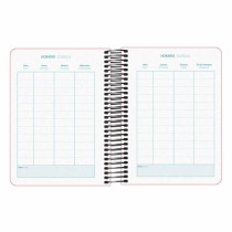 Agenda DOHE DP MEMORY BASIC Rose A6 12 x 17 cm 2024-2025