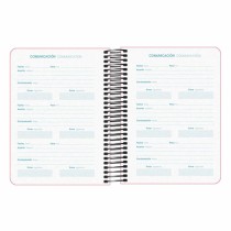 Agenda DOHE DP MEMORY BASIC Rose A6 12 x 17 cm 2024-2025