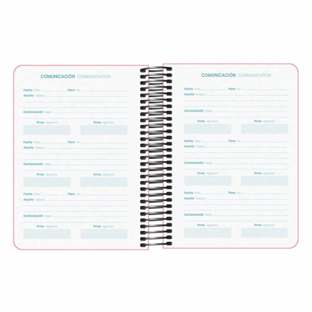 Agenda DOHE DP MEMORY BASIC Rose A6 12 x 17 cm 2024-2025