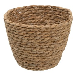 Set of Baskets Natural 17 x 17 x 20 cm Natural Fibre (3 Pieces)