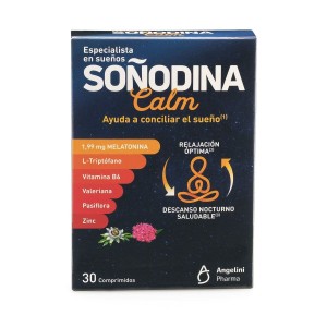 Nahrungsergänzungsmittel für Schlaflosigkeit Natura Essenziale Soñodina Calm Melatonin 30 Stück