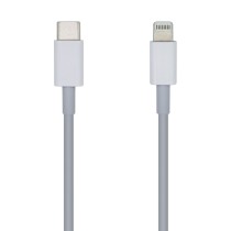 USB-C auf Lightning Verbindungskabel Aisens A102-0442 Weiß 1 m