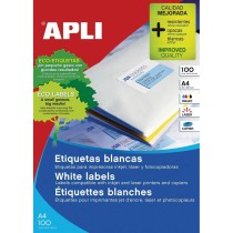 Adhesive labels Apli 1263 White