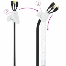 Kabel-Ordnungshilfe NANOCABLE 10.36.0002-W Weiß