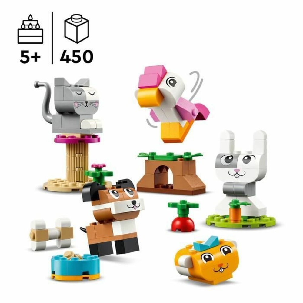 Konstruktionsspiel Lego Classic Creative Pets Bunt