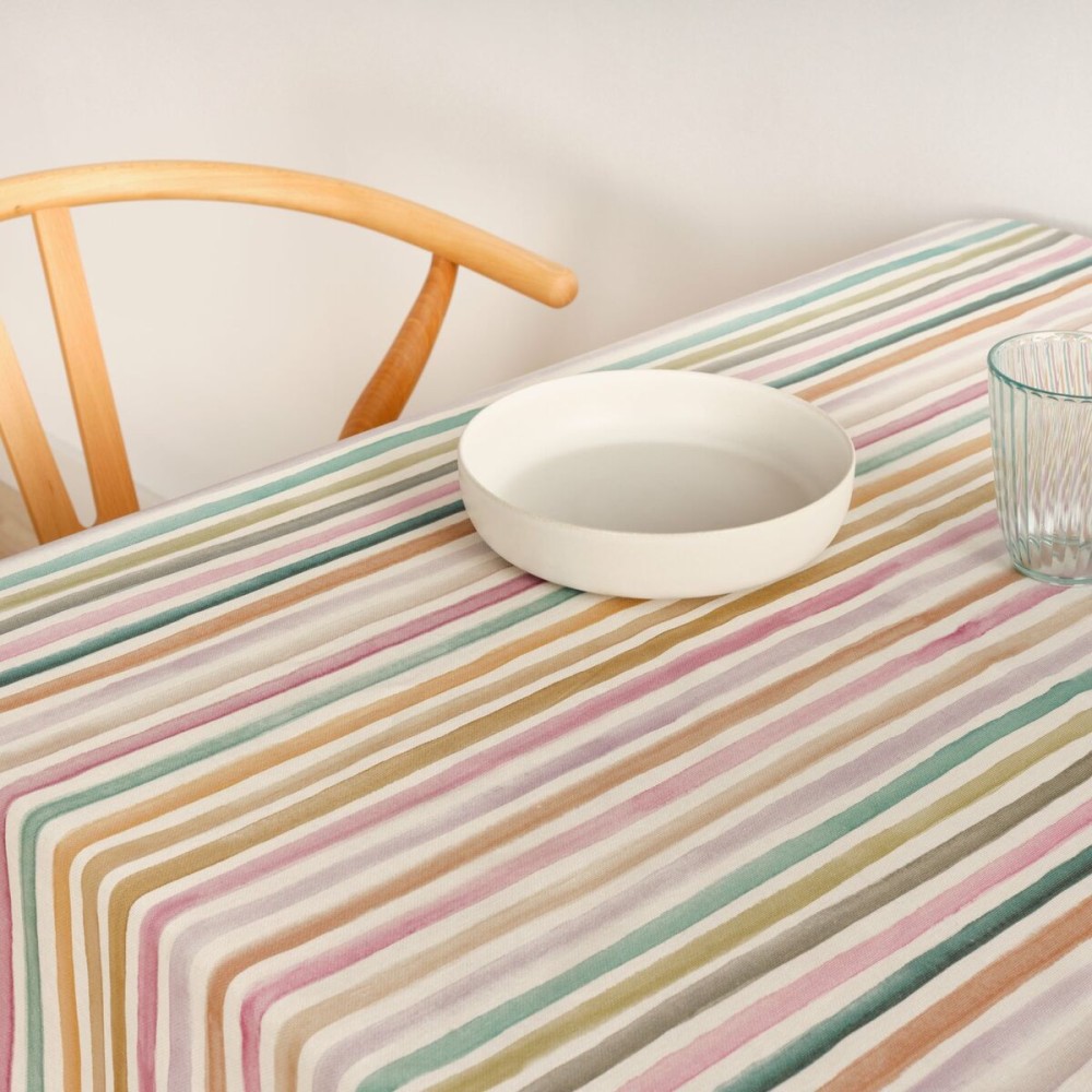 Stain-proof tablecloth Belum Naiara 4-100 Multicolour 300 x 150 cm Striped