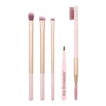 Set mit Schminkbürsten Real Techniques Natural Beauty Eye 5 Stücke (5 pcs)