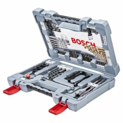 Ensemble de forets BOSCH 2608P00234 76 Pièces Acier inoxydable Housse de transport