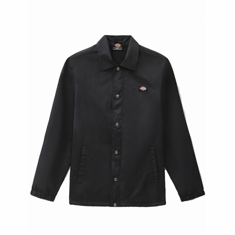 Herren Langarm-Hemd Dickies Oakport Schwarz