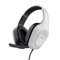 Casques avec Microphone Trust GXT 415PS ZIROX Blanc Noir