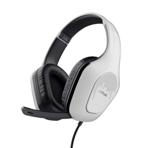 Headphones with Microphone Trust GXT 415PS ZIROX White Black