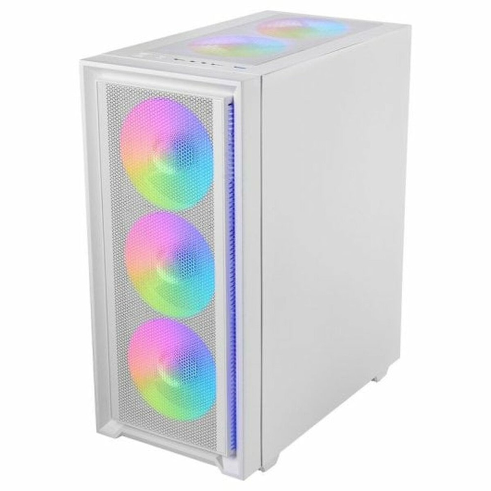 ATX Semi-tower Box Mars Gaming White