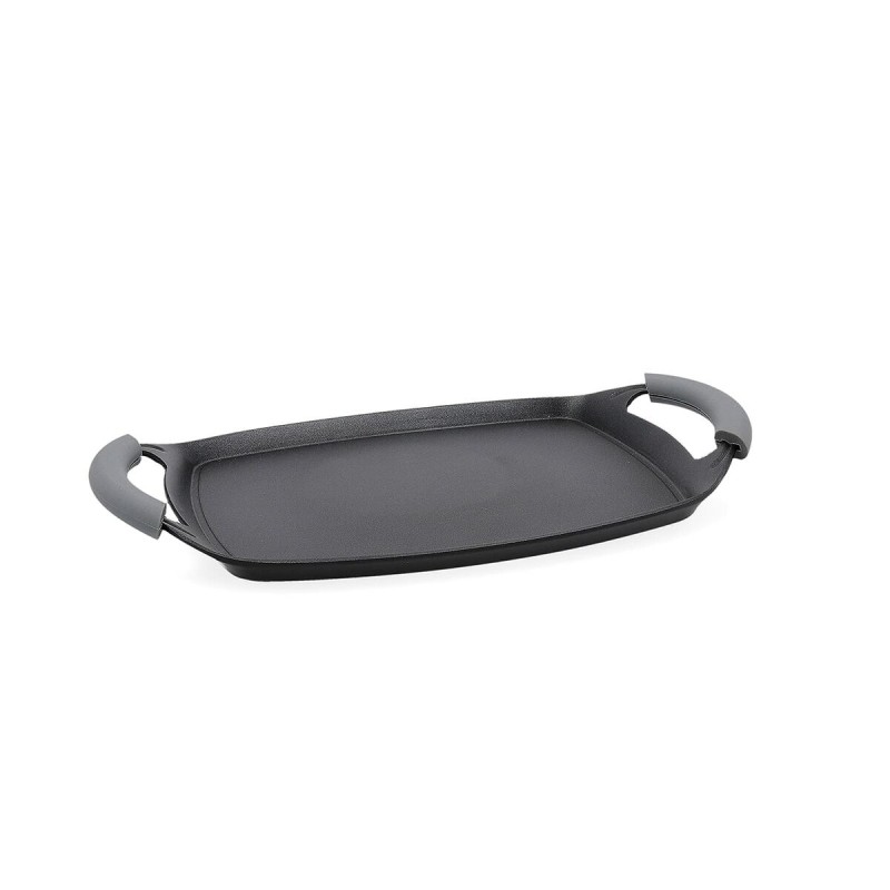 Barbecue Quid Ebano Toughened aluminium Black Silicone (36 x 23 cm)