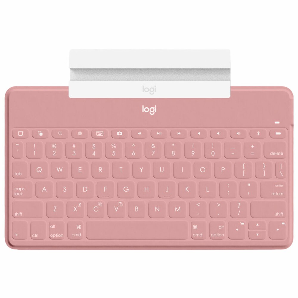 Clavier Logitech Keys-To-Go Rose Espagnol Qwerty