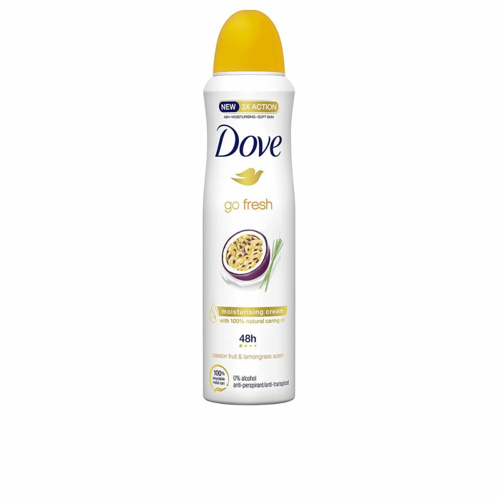 Deospray Dove Go Fresh Zitronengelb Passionsfrucht 200 ml