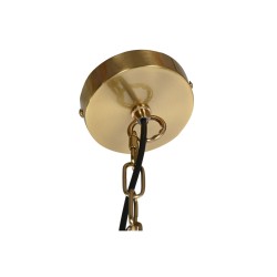 Deckenlampe DKD Home Decor 66 x 66 x 60 cm Kristall Gold Metall 40 W