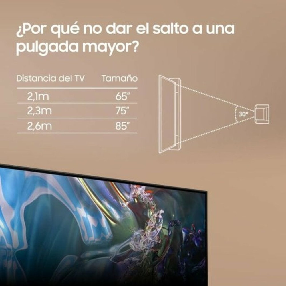 TV intelligente Samsung TQ43Q60D 4K Ultra HD 43" LED HDR QLED