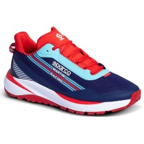 Laufschuhe für Erwachsene Sparco Martini Racing Blau Dunkelblau