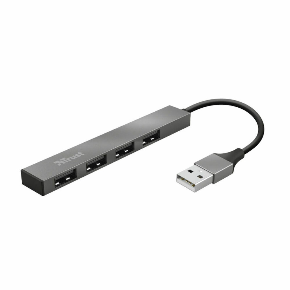 Hub USB Trust 23786 Gris