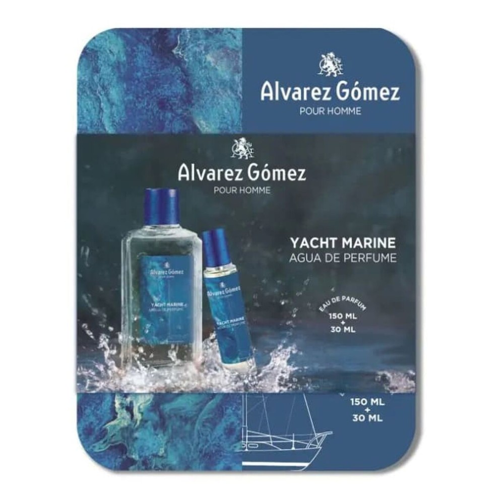 Men's Perfume Set Alvarez Gomez YACHT MARINE 2 Pieces