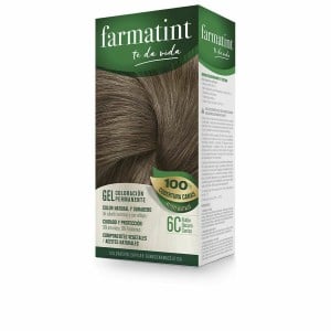 Permanent Dye Farmatint 6c-Rubio Oscuro Ceniza Gel