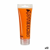 Acrylic paint Pincello AC120-8 Orange 120 ml (12 Units)