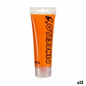 Acrylic paint Pincello AC120-8 Orange 120 ml (12 Units)