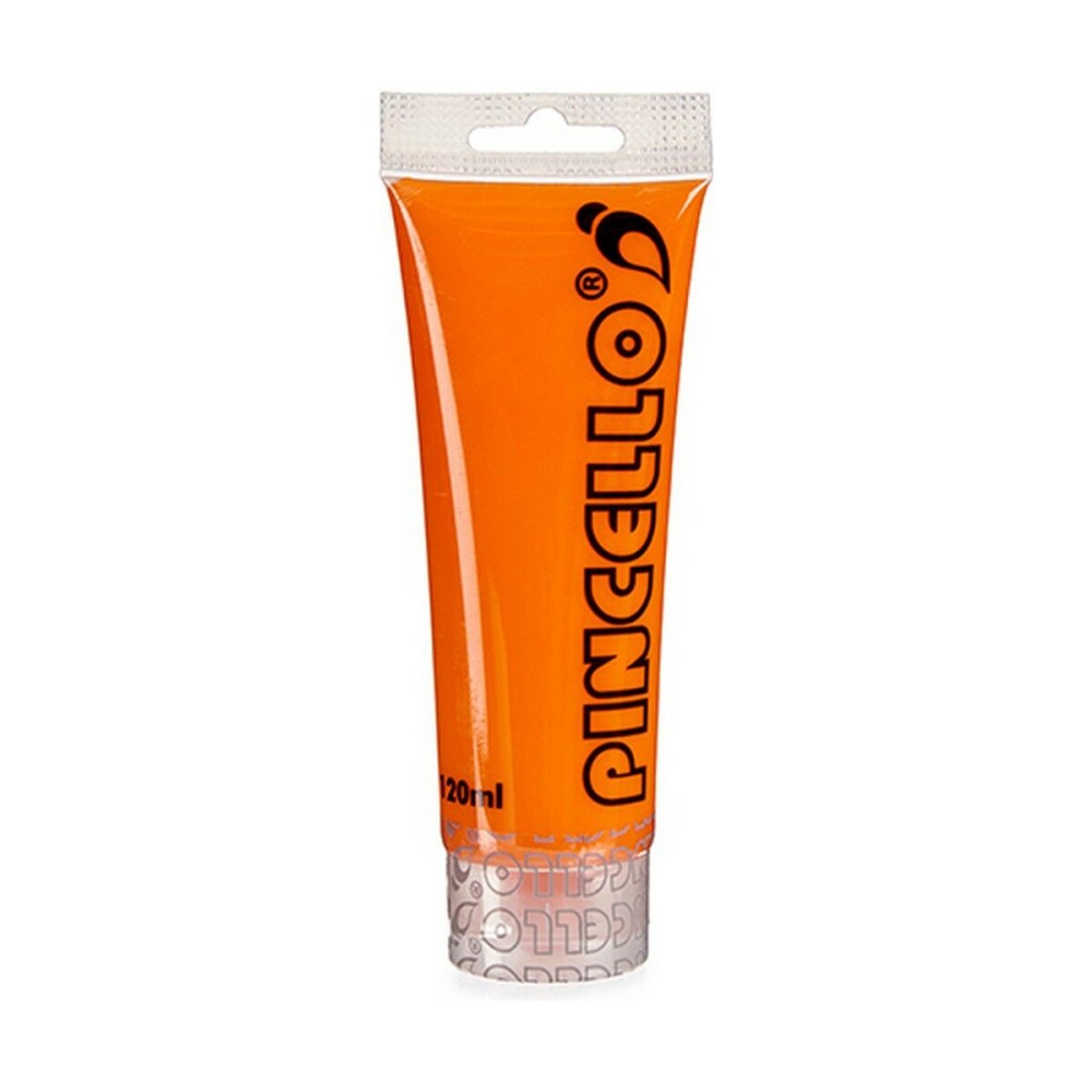 Acrylic paint Pincello AC120-8 Orange 120 ml (12 Units)