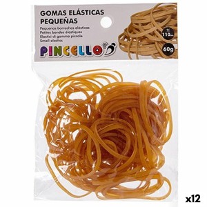 Elastic bands Pincello Yellow (12 Units)