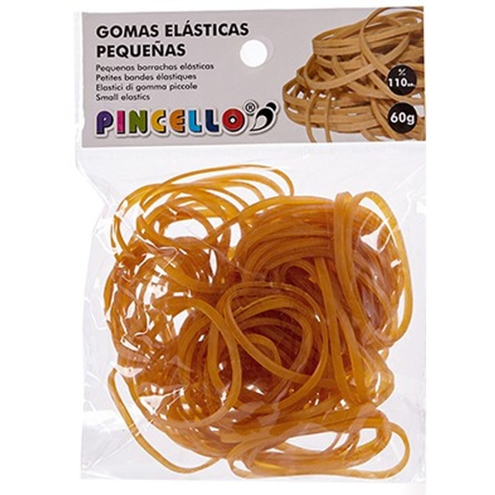 Elastic bands Pincello Yellow (12 Units)