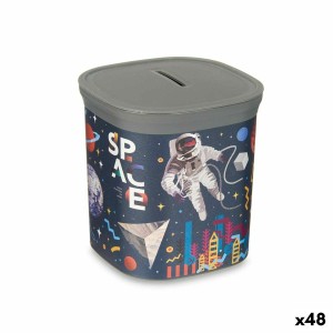 Money box Pincello 02 1163 Plastic Astronaut 9 x 10,2 x 9 cm Multicolour (48 Units)