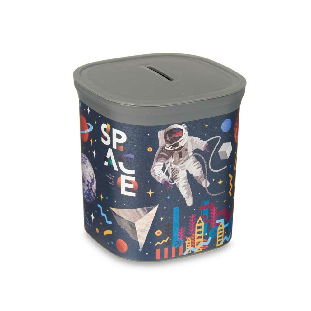 Money box Pincello 02 1163 Plastic Astronaut 9 x 10,2 x 9 cm Multicolour (48 Units)