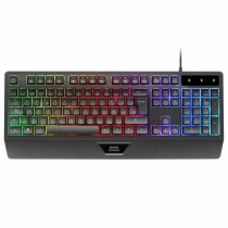 Gaming Maus Mars Gaming Schwarz Qwerty Spanisch